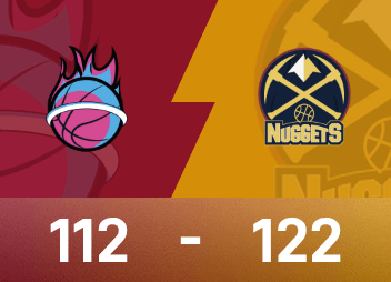NBA战报：约基奇33分15板16助，掘金122-112击败热火